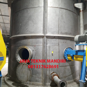Biaya Jasa fabrikasi tangki stainless steel kapasitas 15 ton